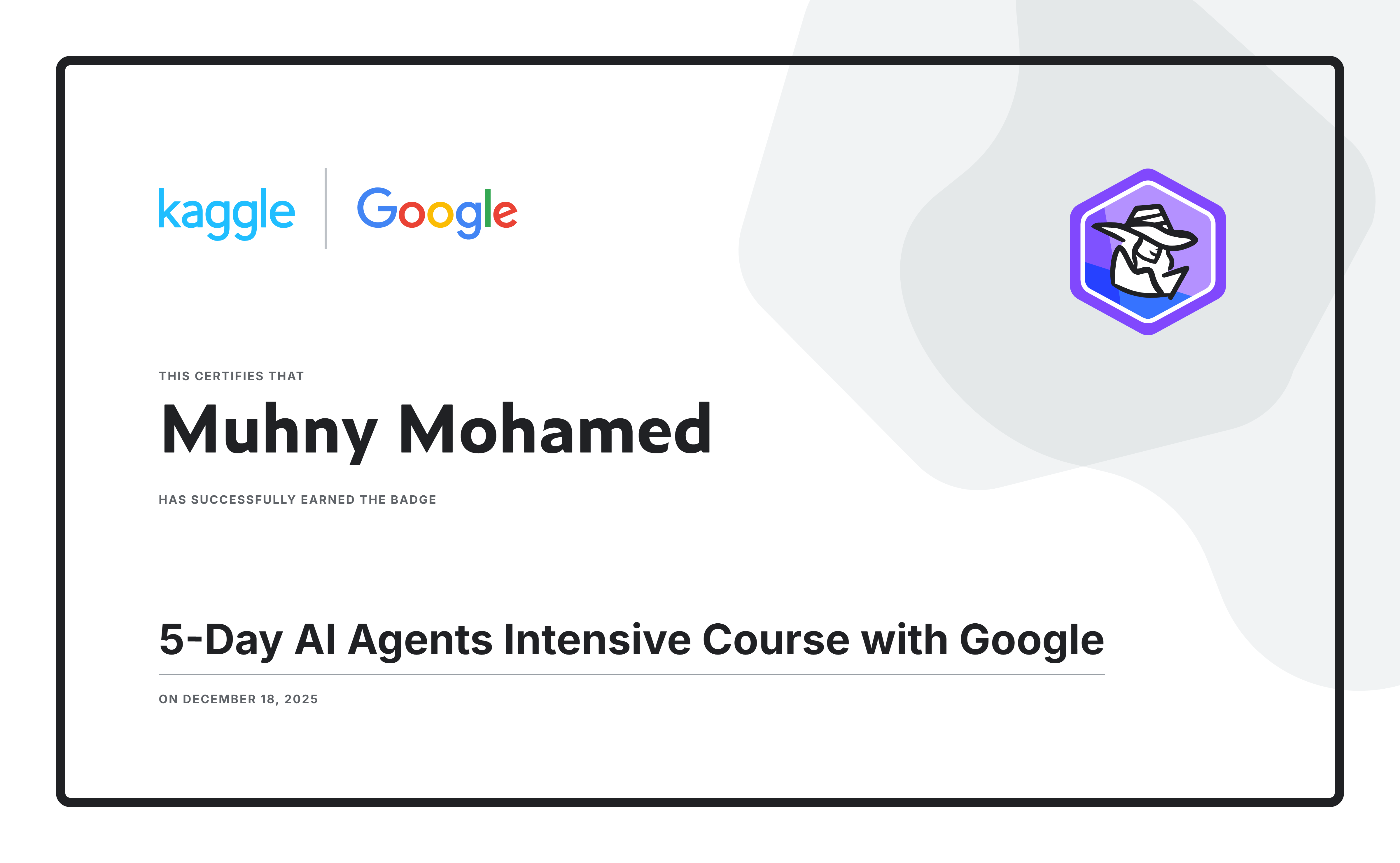 5-Day AI Agents Intensive Course